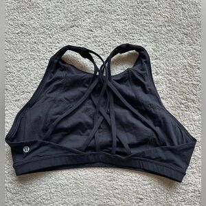 Lululemon High Neck Sports Bra Strappy XL